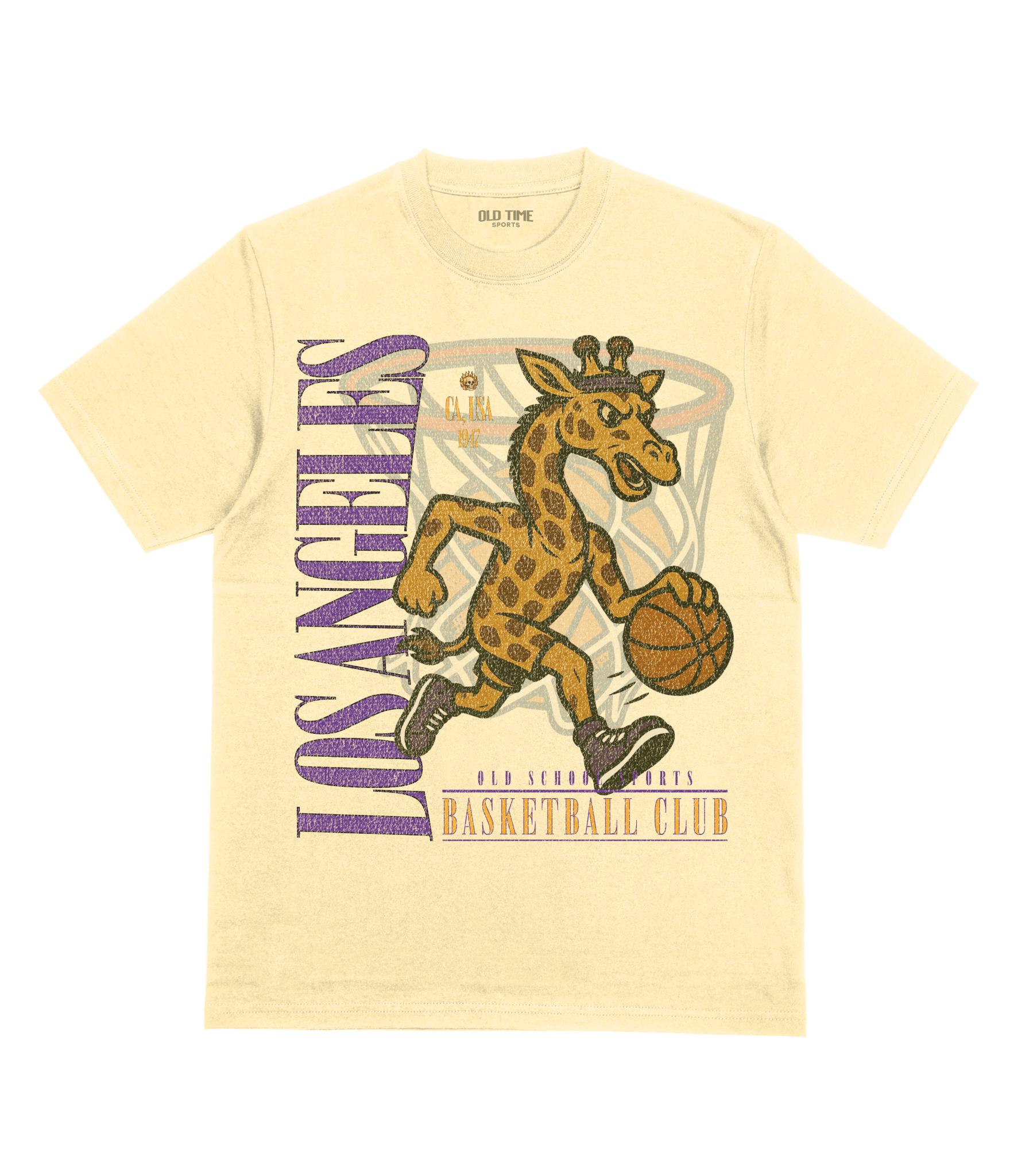 Los Angeles Basketball Club T-Shirt - Old Time Sports