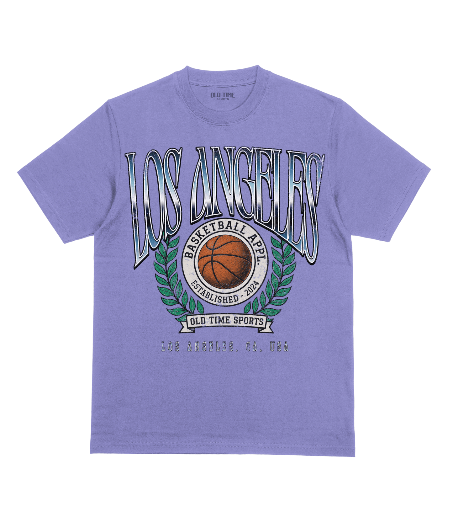 Los Angeles Basketball T-Shirt - Old Time Sports