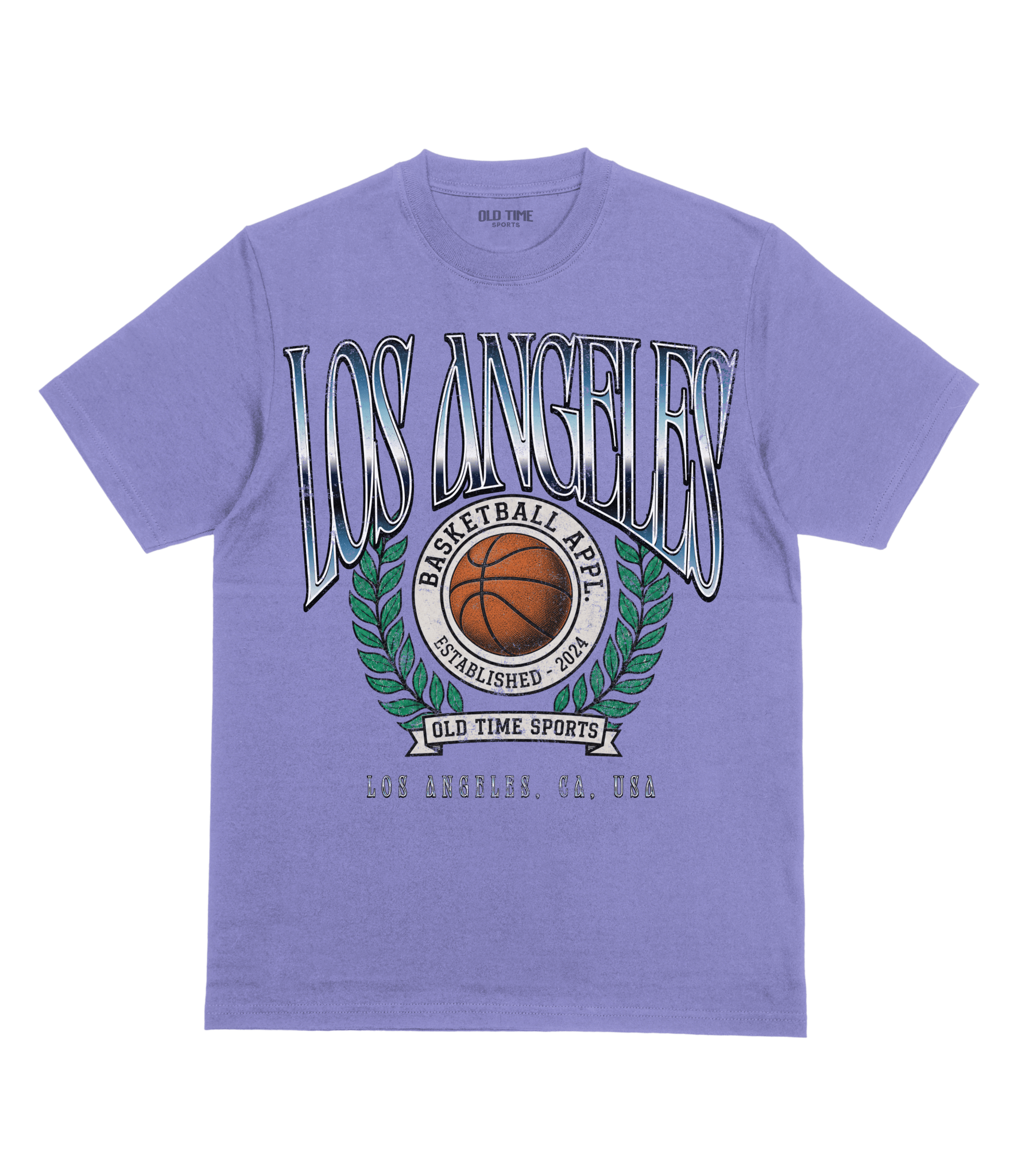 Los Angeles Basketball T-Shirt - Old Time Sports