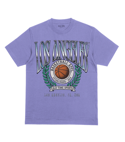 Los Angeles Basketball T-Shirt - Old Time Sports