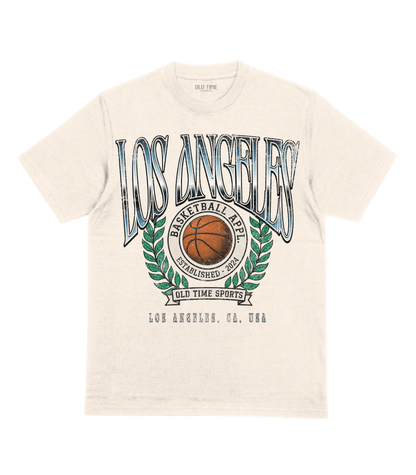 Los Angeles Basketball T-Shirt - Old Time Sports