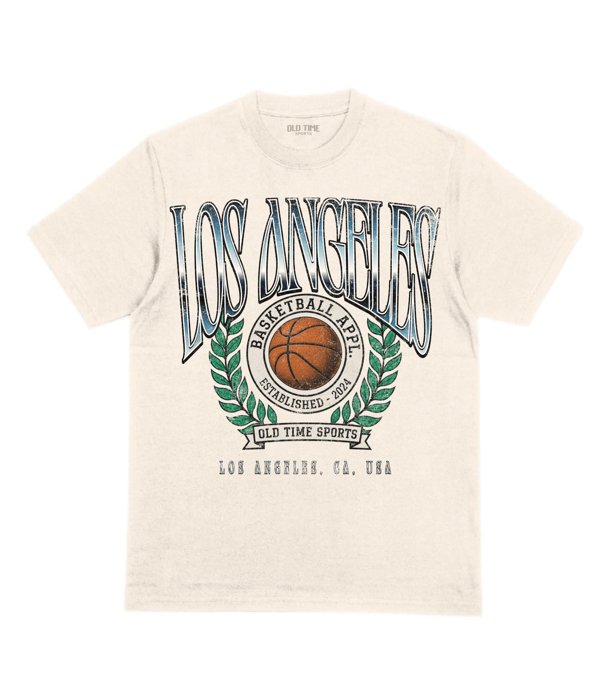 Los Angeles Basketball T-Shirt - Old Time Sports