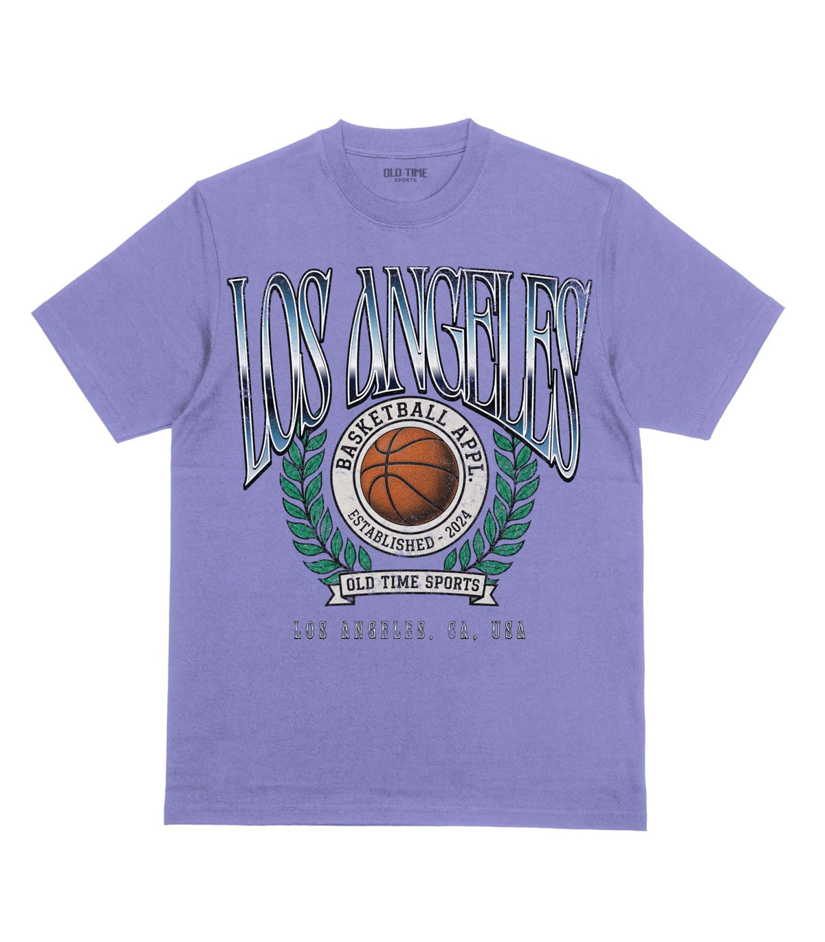 Los Angeles Basketball T-Shirt - Old Time Sports