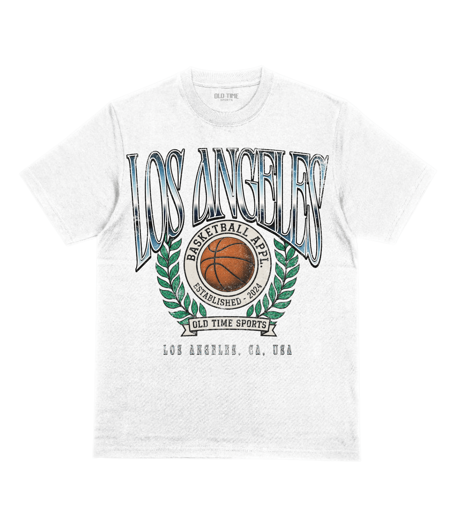 Los Angeles Basketball T-Shirt - Old Time Sports