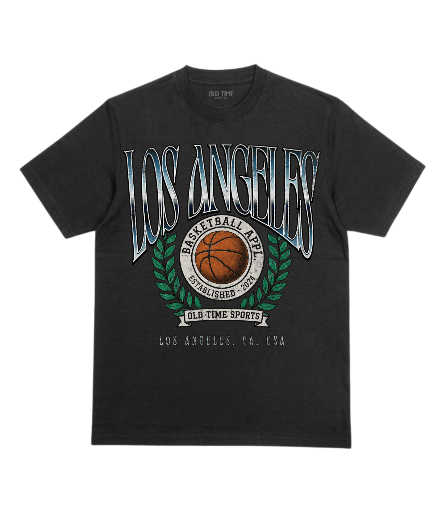 Los Angeles Basketball T-Shirt - Old Time Sports