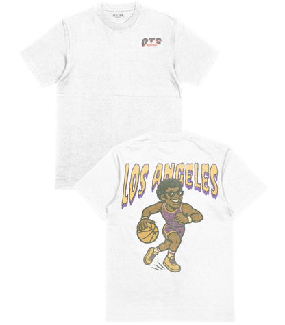 Los Angeles Basketball T-Shirt - Old Time Sports
