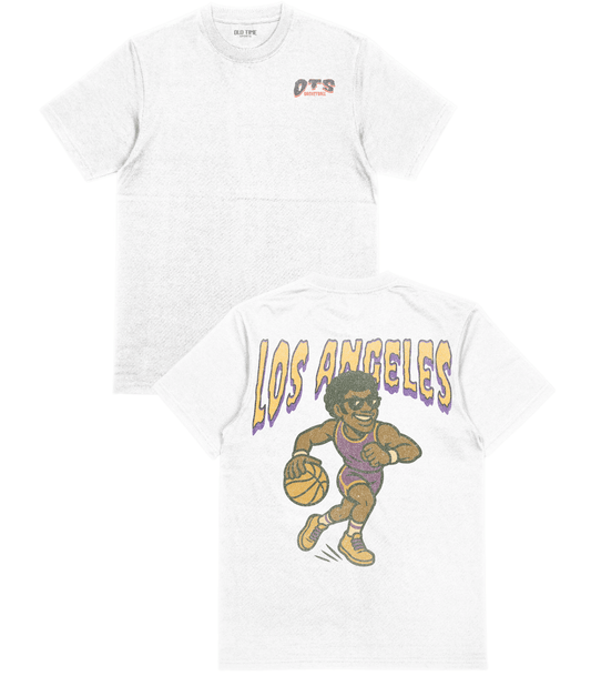 Los Angeles Basketball T-Shirt - Old Time Sports
