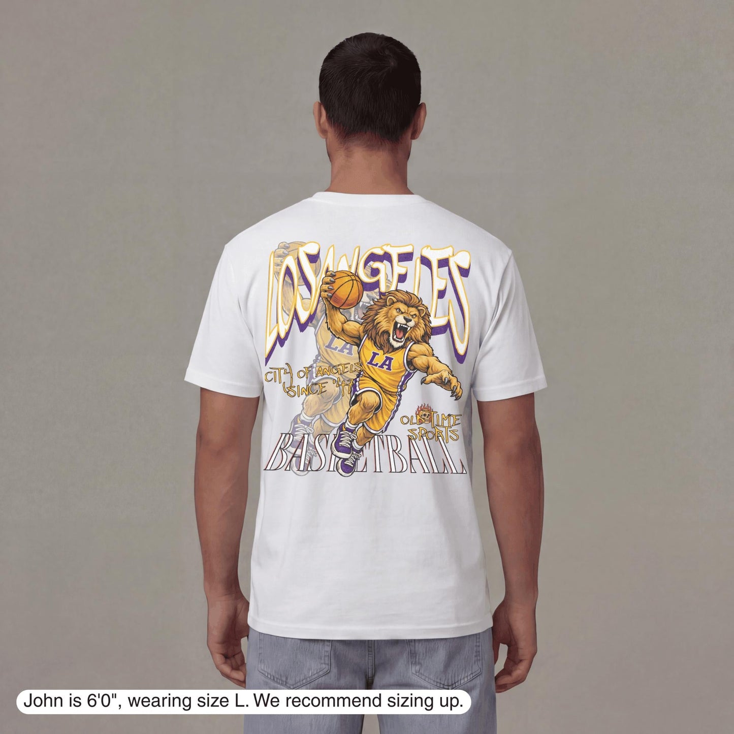 Los Angeles Dunkman T-Shirt - Old Time Sports
