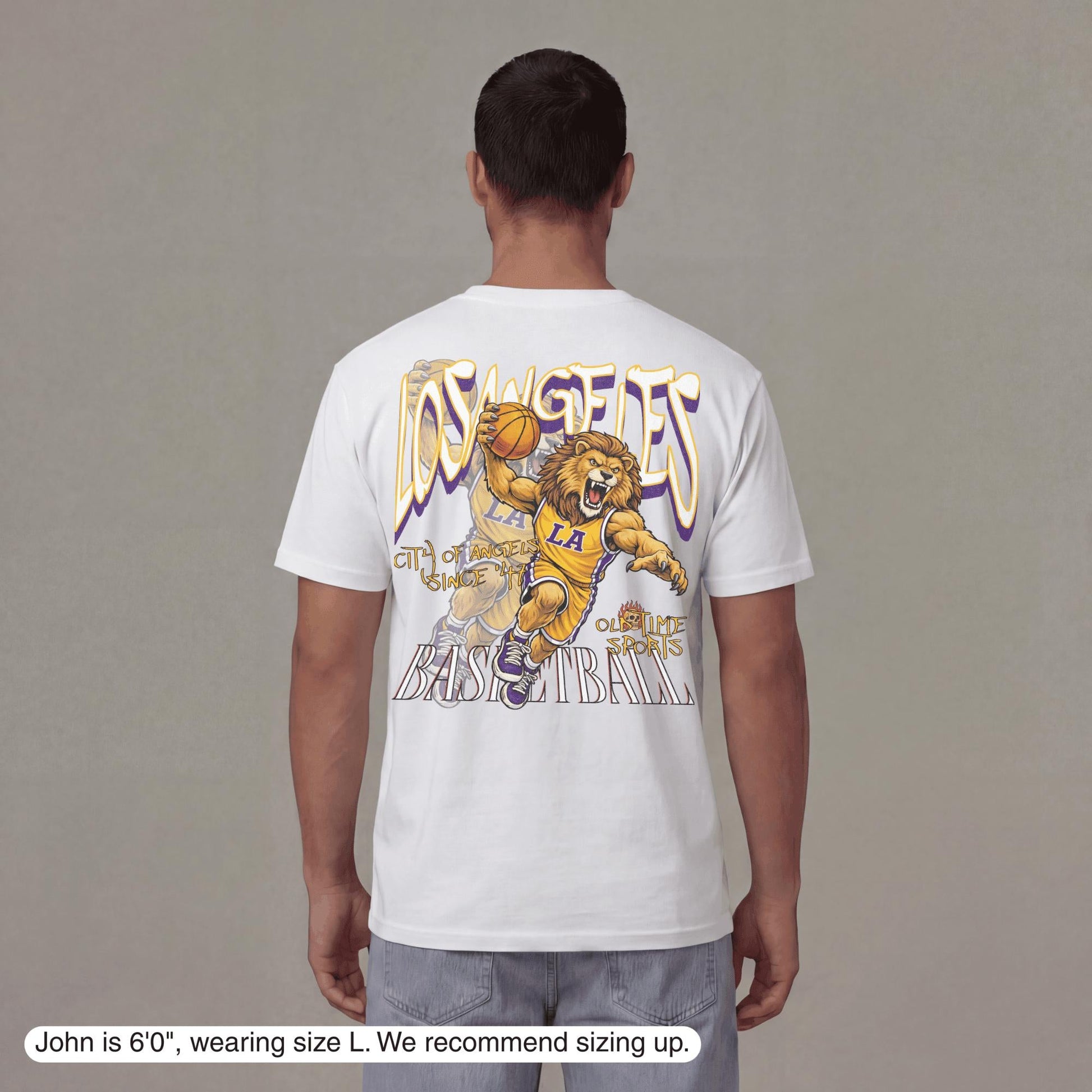 Los Angeles Dunkman T-Shirt - Old Time Sports