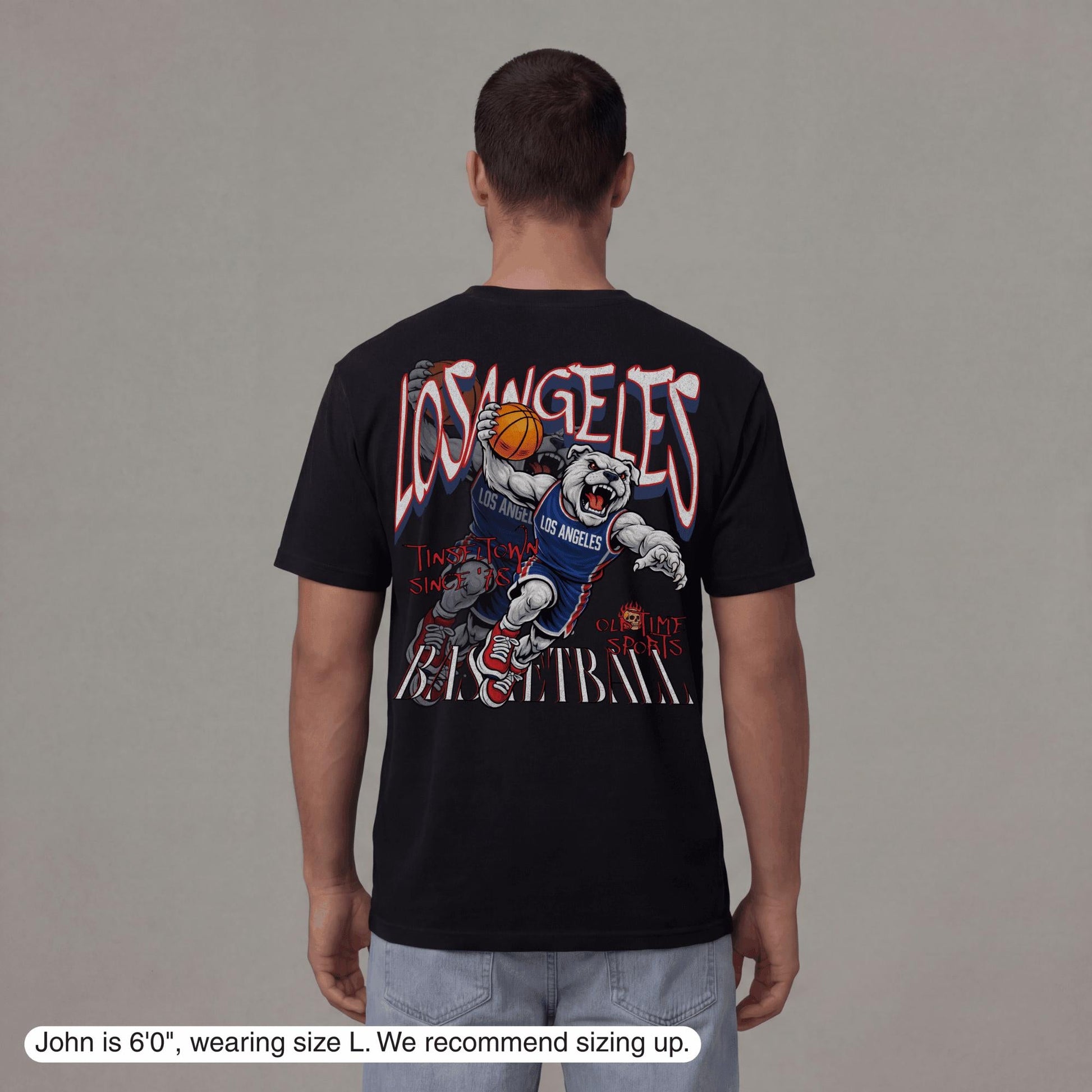 Los Angeles Dunkman T-Shirt - Old Time Sports