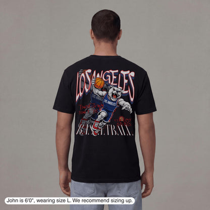 Los Angeles Dunkman T-Shirt - Old Time Sports