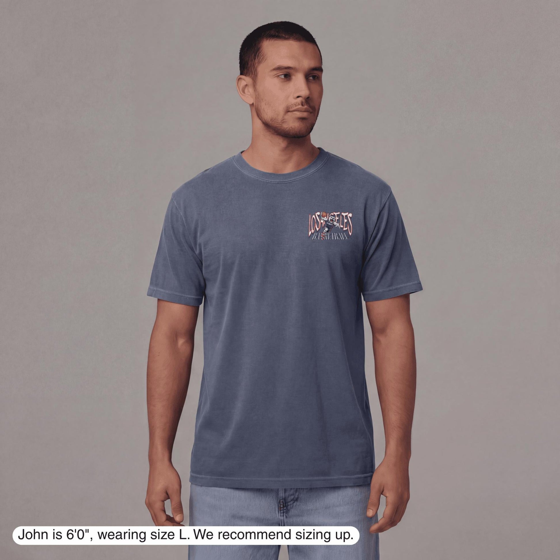 Los Angeles Dunkman T-Shirt - Old Time Sports