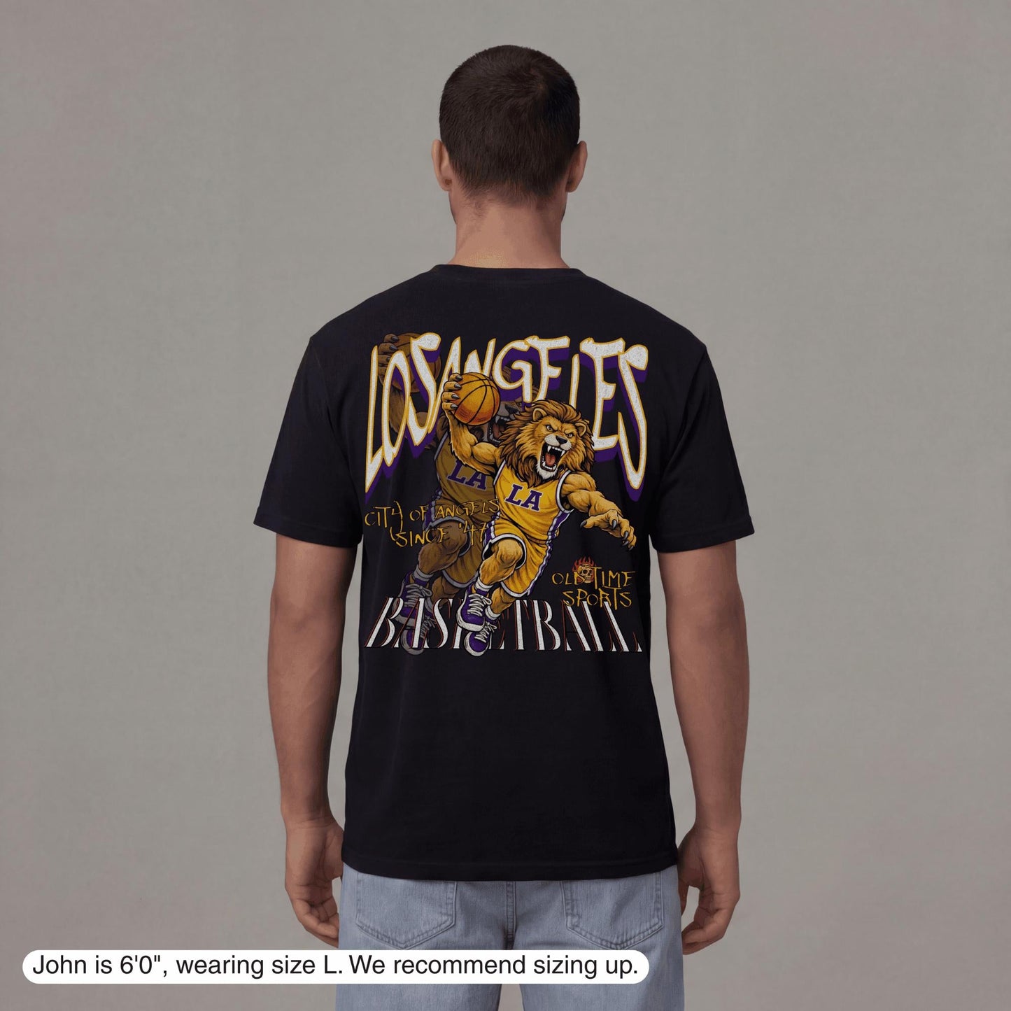 Los Angeles Dunkman T-Shirt - Old Time Sports