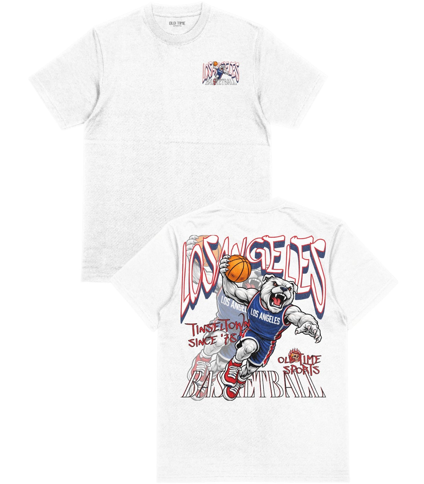 Los Angeles Dunkman T-Shirt - Old Time Sports