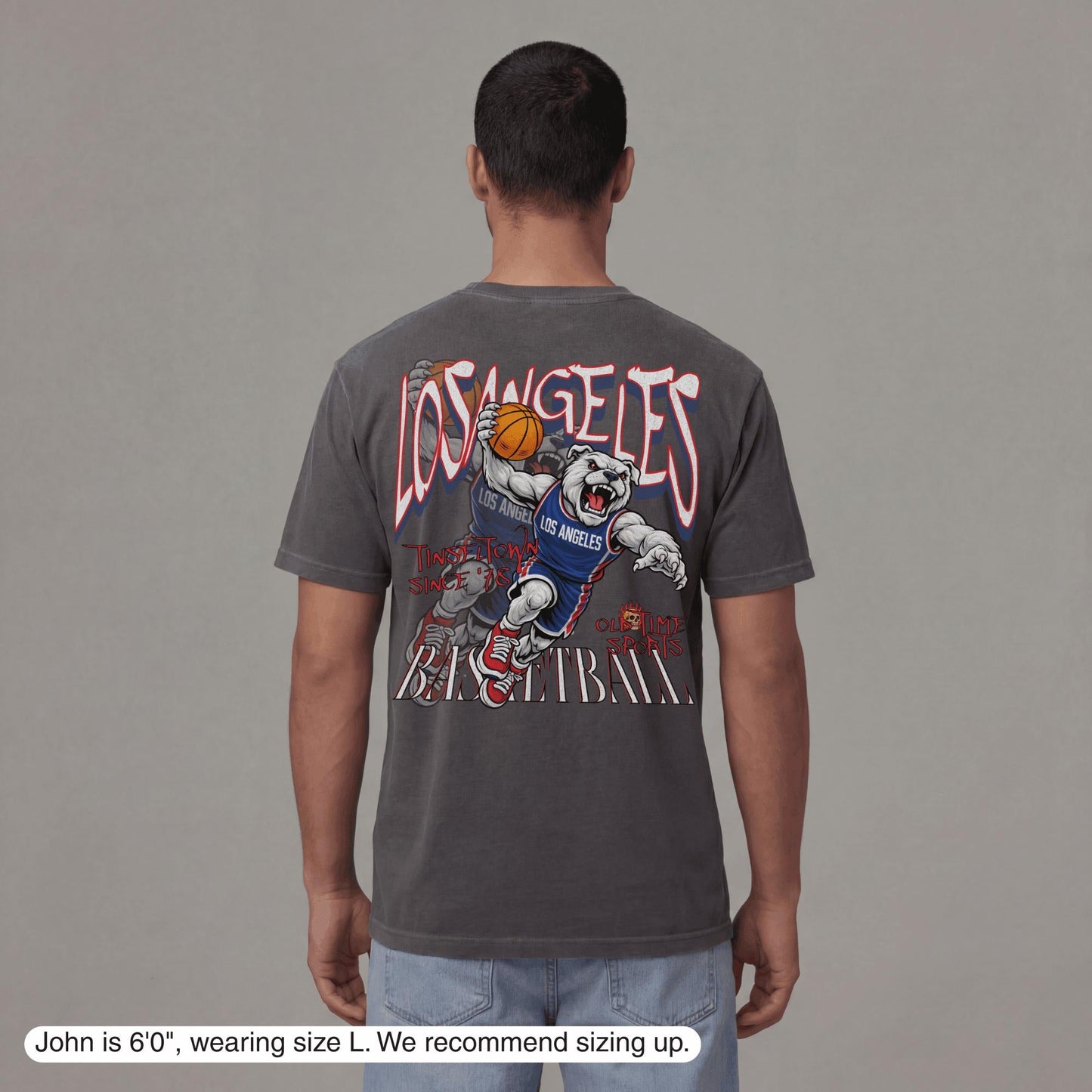 Los Angeles Dunkman T-Shirt - Old Time Sports