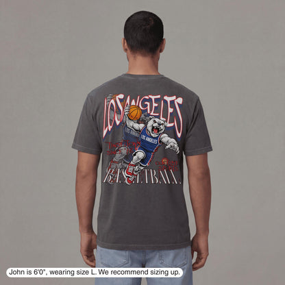 Los Angeles Dunkman T-Shirt - Old Time Sports