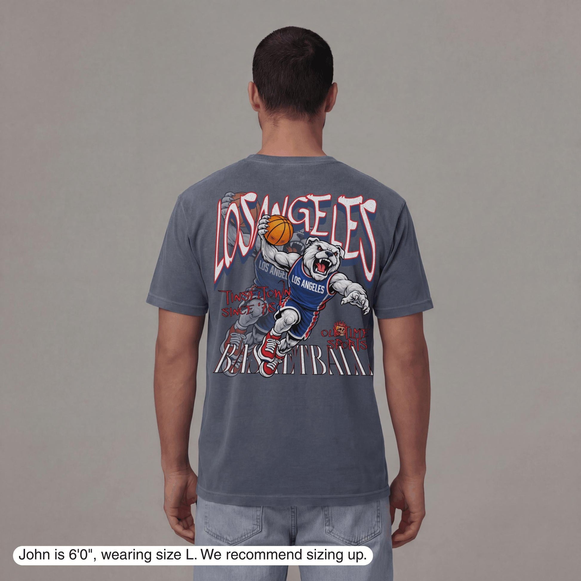 Los Angeles Dunkman T-Shirt - Old Time Sports