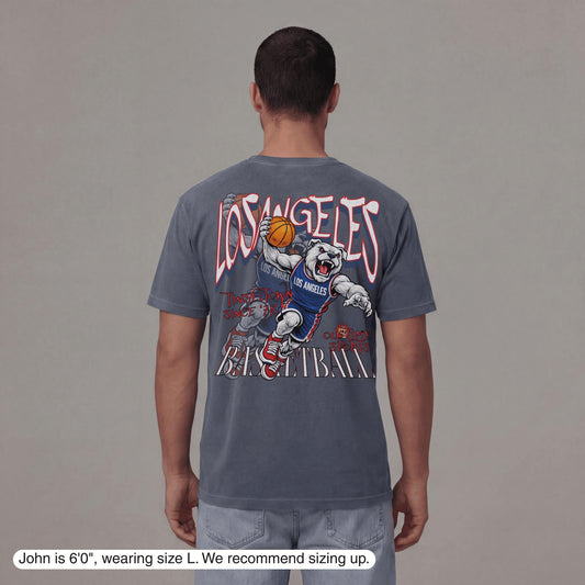 Los Angeles Dunkman T-Shirt - Old Time Sports