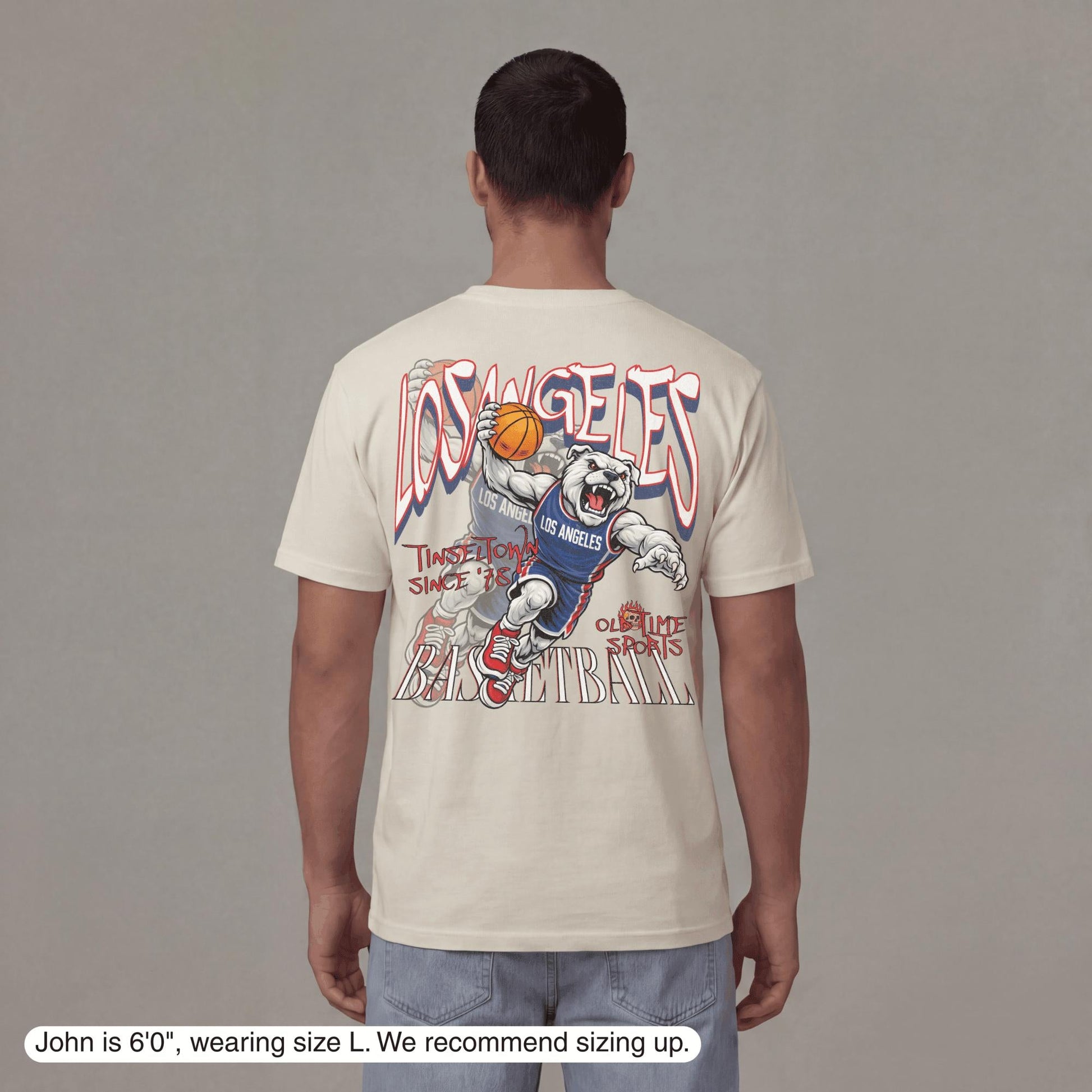 Los Angeles Dunkman T-Shirt - Old Time Sports