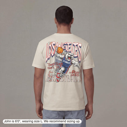 Los Angeles Dunkman T-Shirt - Old Time Sports