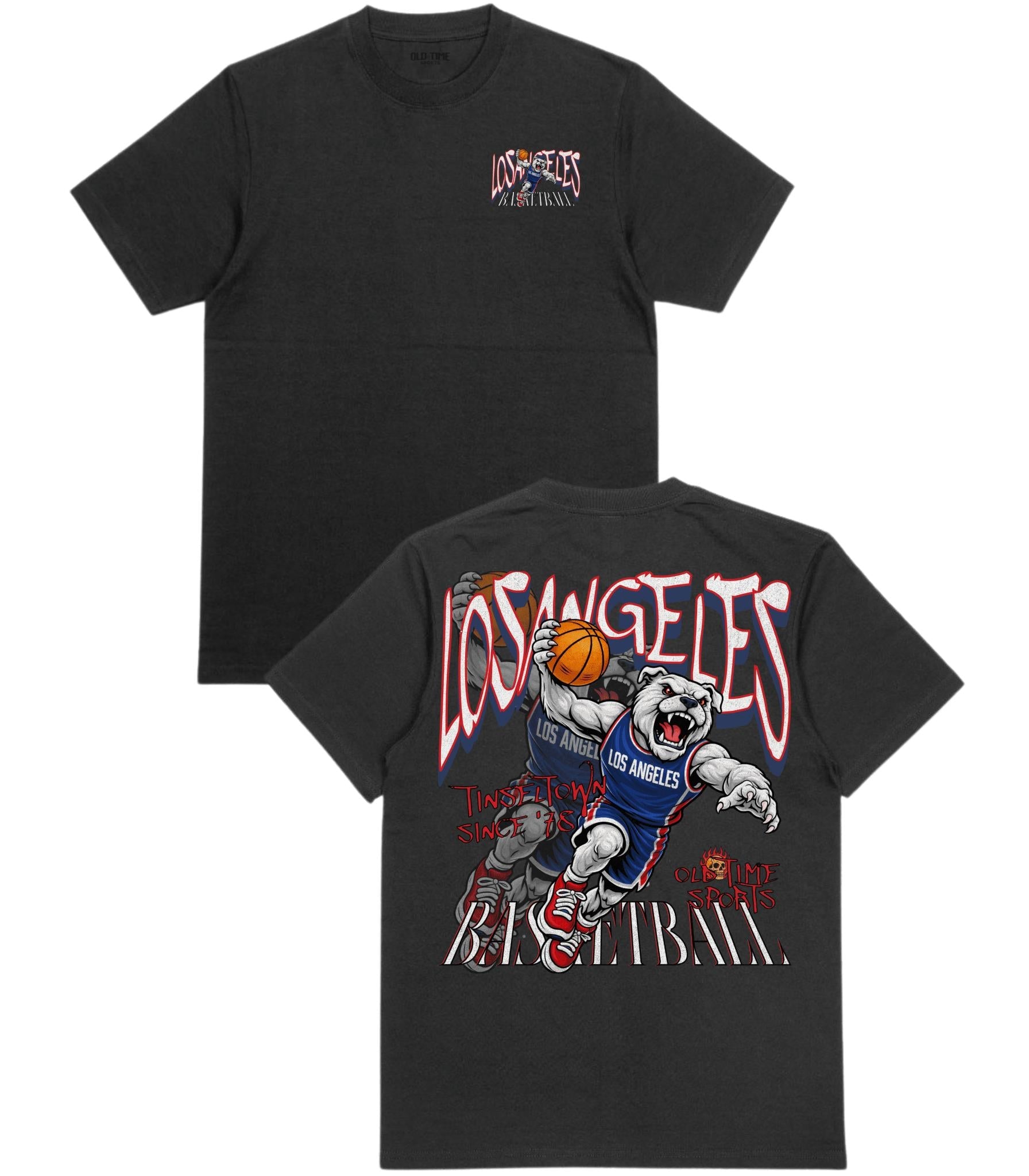 Los Angeles Dunkman T-Shirt - Old Time Sports