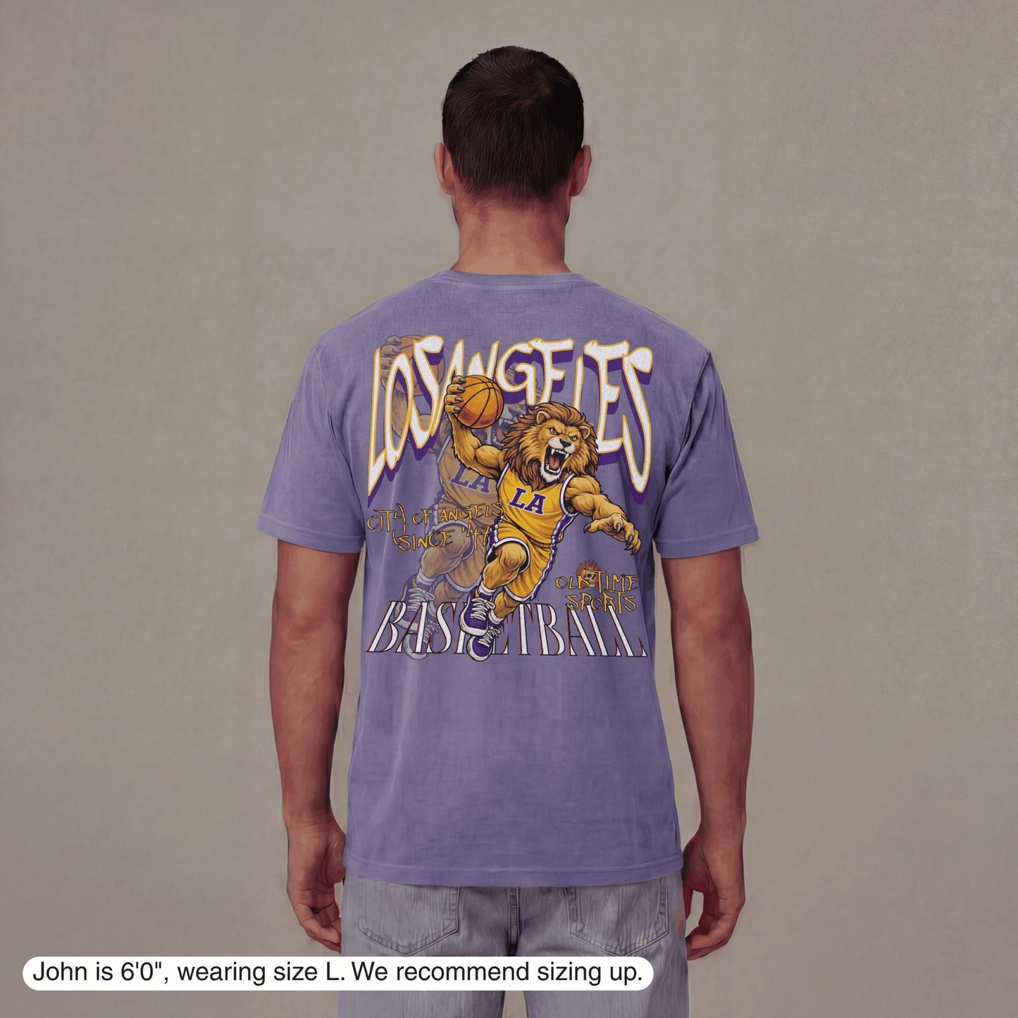 Los Angeles Dunkman T-Shirt - Old Time Sports