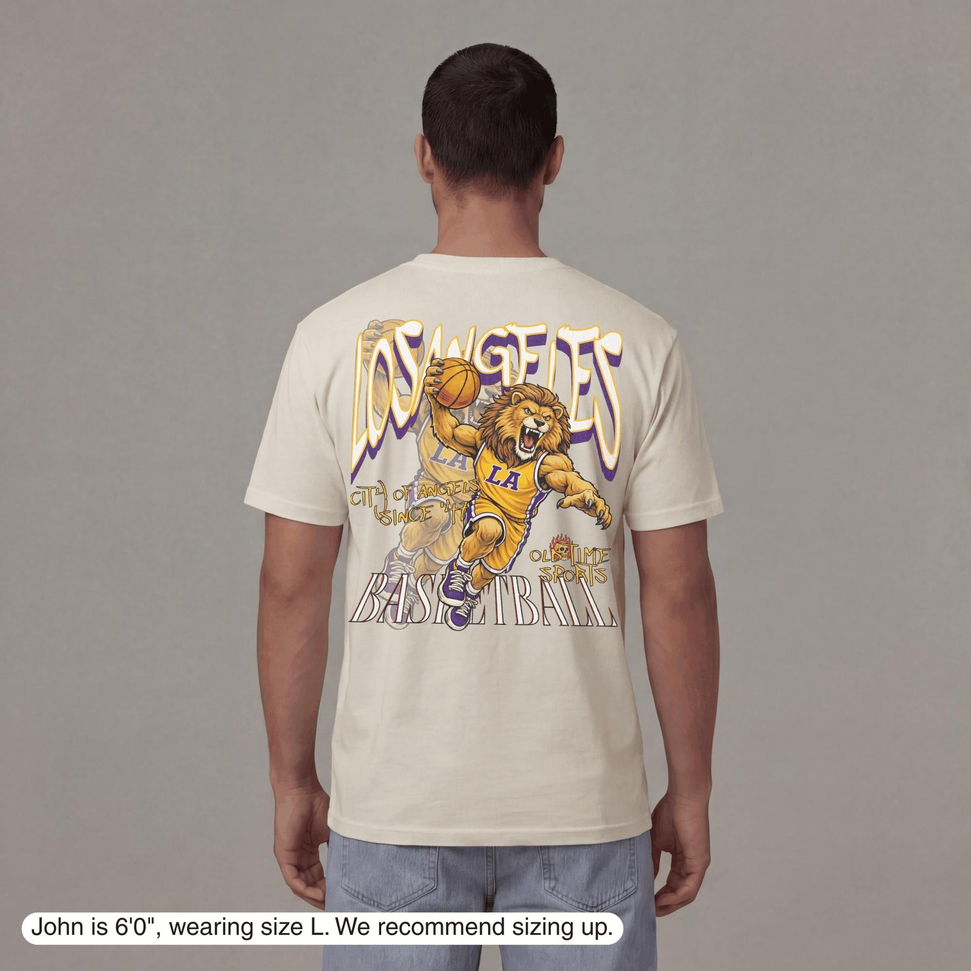 Los Angeles Dunkman T-Shirt - Old Time Sports
