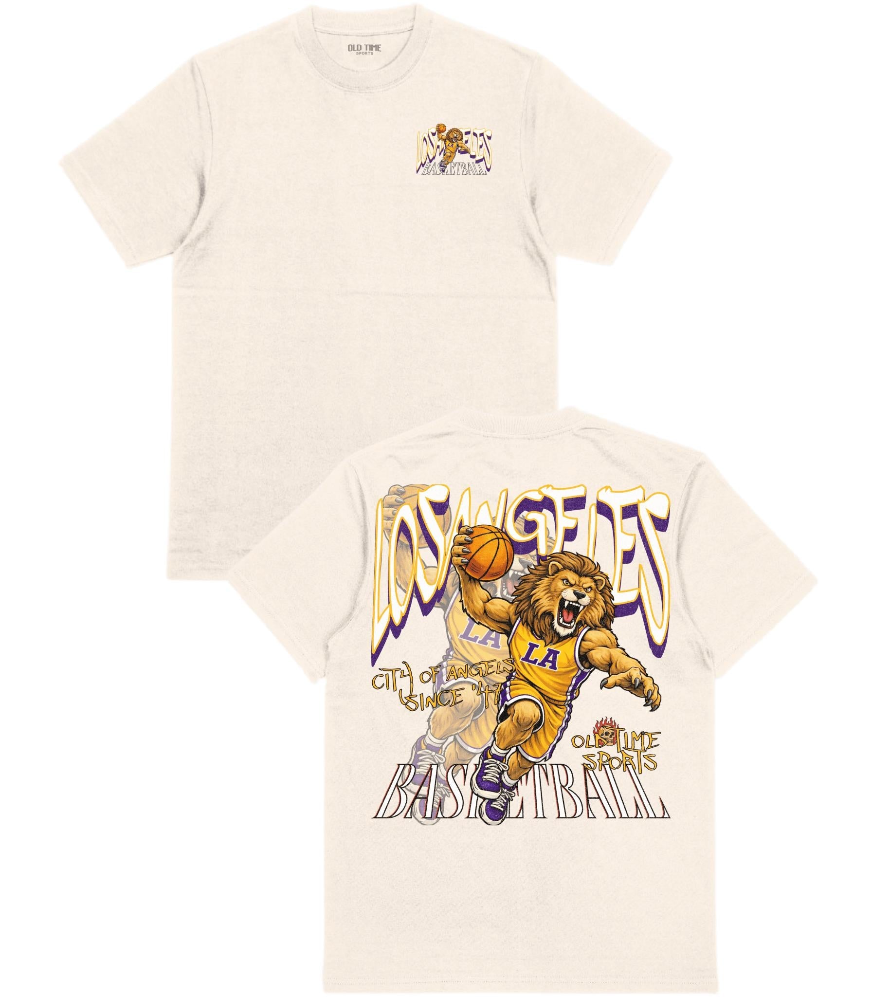 Los Angeles Dunkman T-Shirt - Old Time Sports