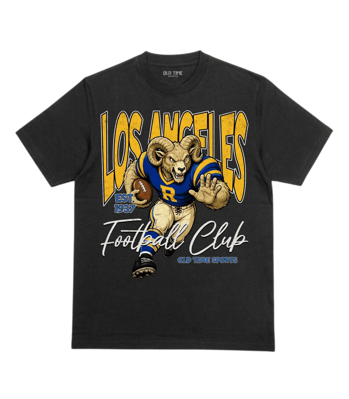 Los Angeles Football 1966 v2 T-Shirt - Old Time Sports