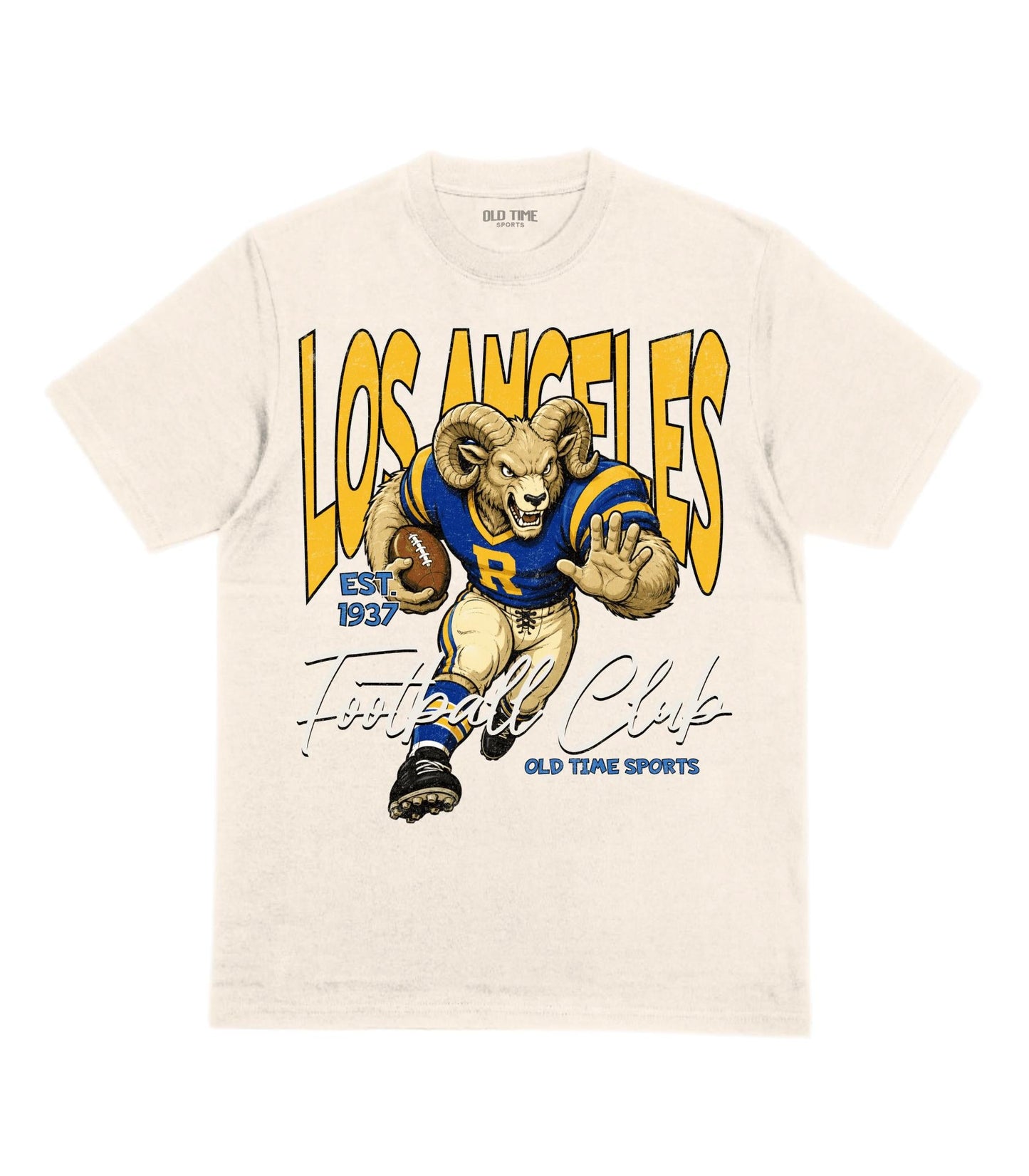 Los Angeles Football 1966 v2 T-Shirt - Old Time Sports