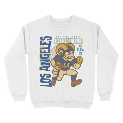 Los Angeles Football Basic Crewneck - Old Time Sports