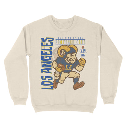 Los Angeles Football Basic Crewneck - Old Time Sports