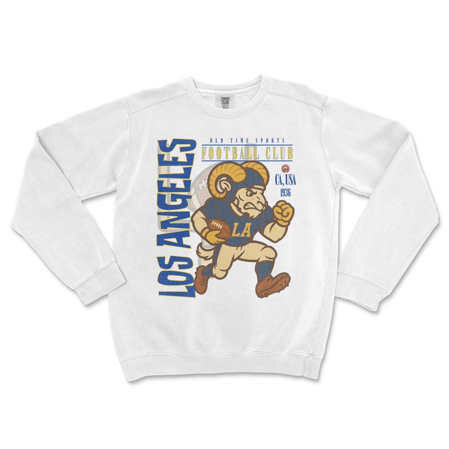 Los Angeles Football Crewneck - Old Time Sports