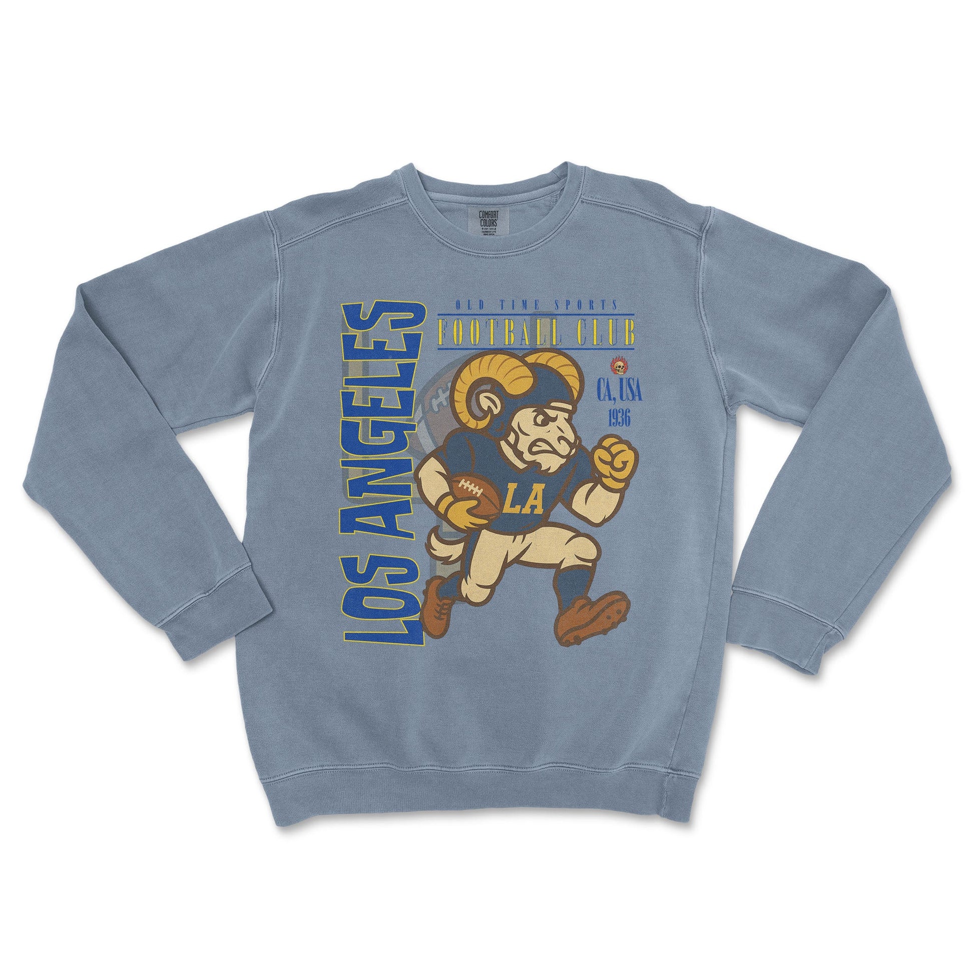Los Angeles Football Crewneck - Old Time Sports