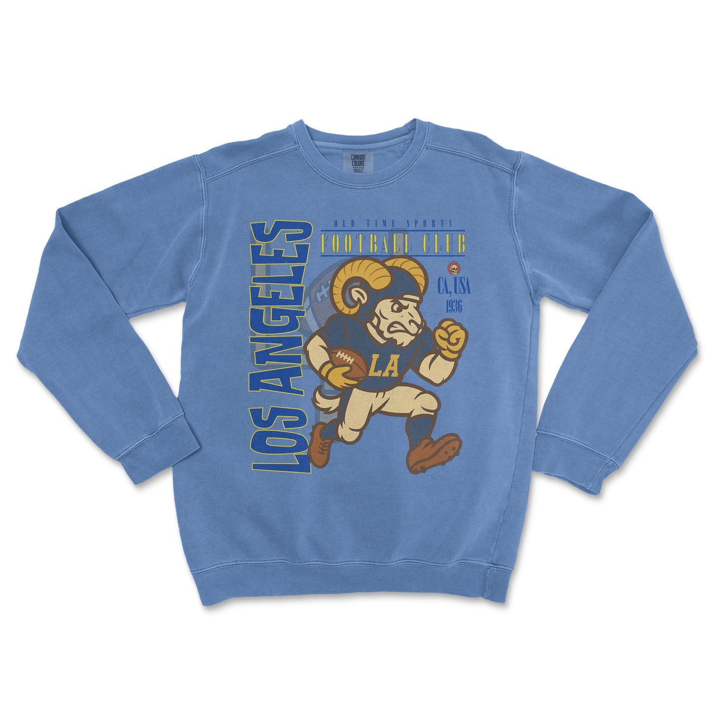 Los Angeles Football Crewneck - Old Time Sports