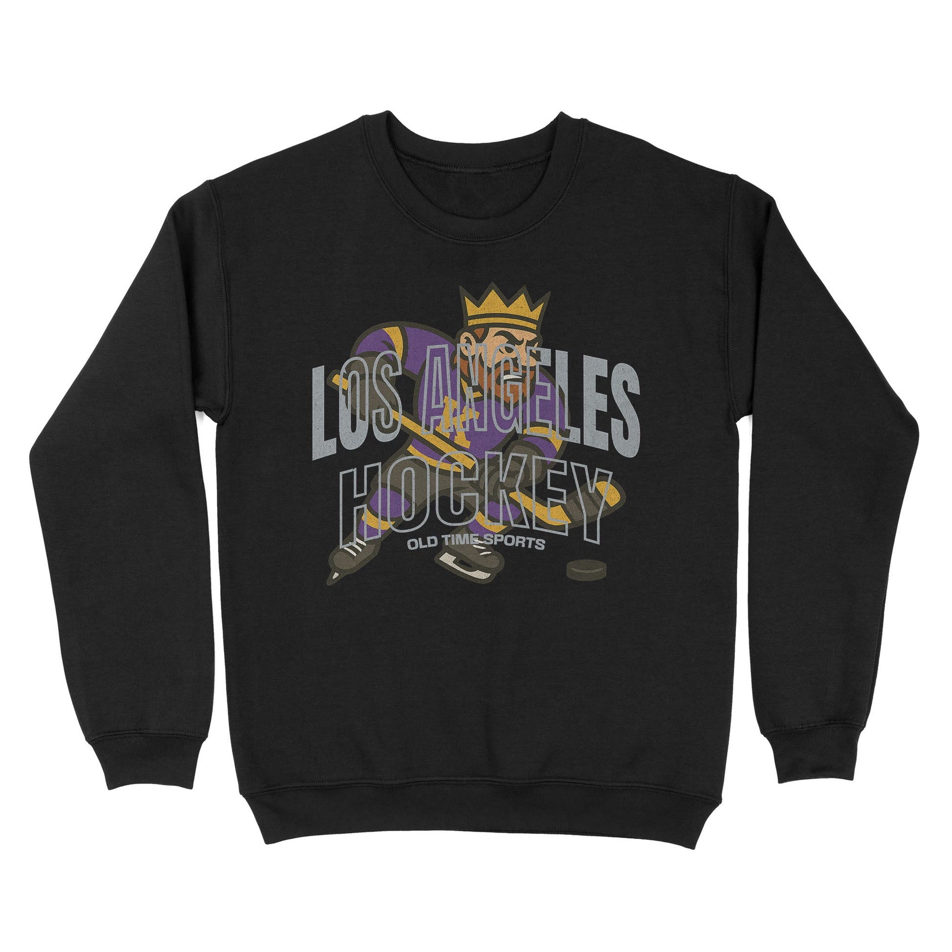 Los Angeles Hockey Basic Crewneck - Old Time Sports
