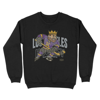 Los Angeles Hockey Basic Crewneck - Old Time Sports