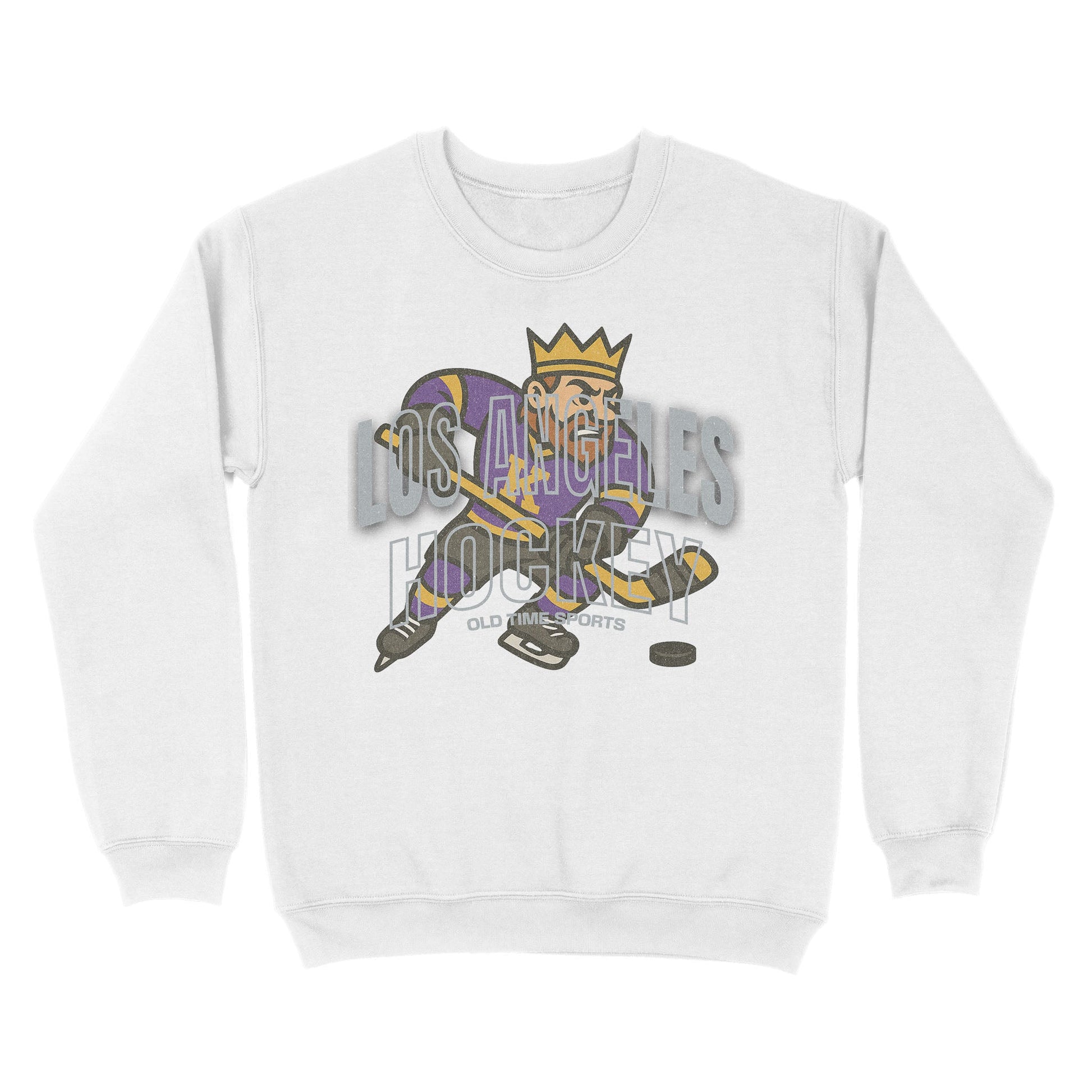 Los Angeles Hockey Basic Crewneck - Old Time Sports