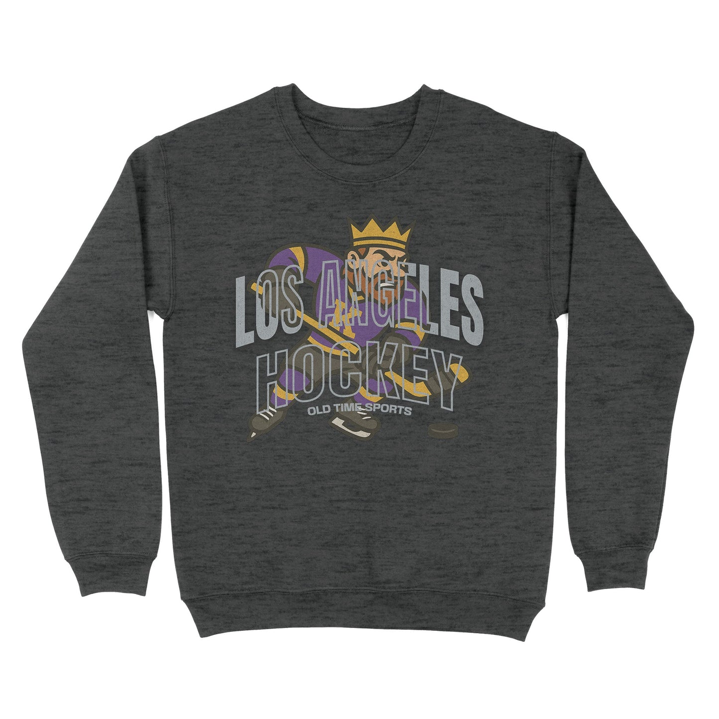 Los Angeles Hockey Basic Crewneck - Old Time Sports