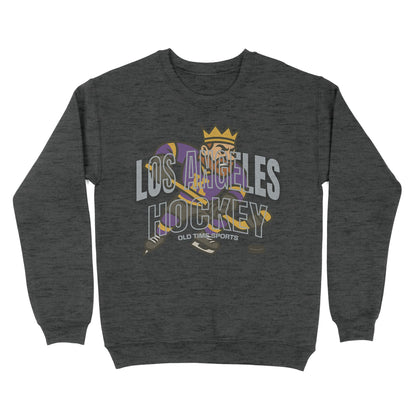 Los Angeles Hockey Basic Crewneck - Old Time Sports