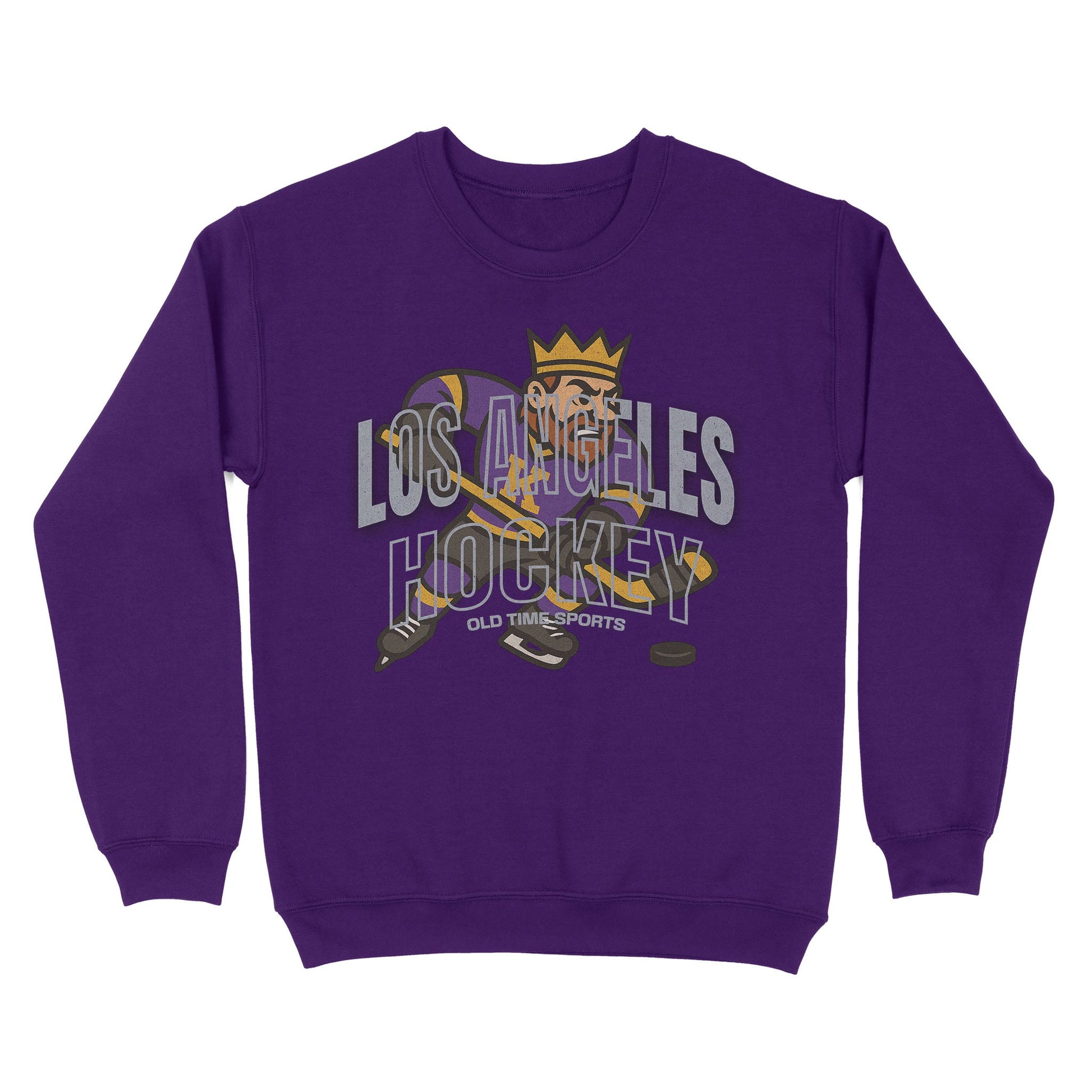 Los Angeles Hockey Basic Crewneck - Old Time Sports