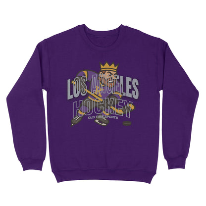 Los Angeles Hockey Basic Crewneck - Old Time Sports