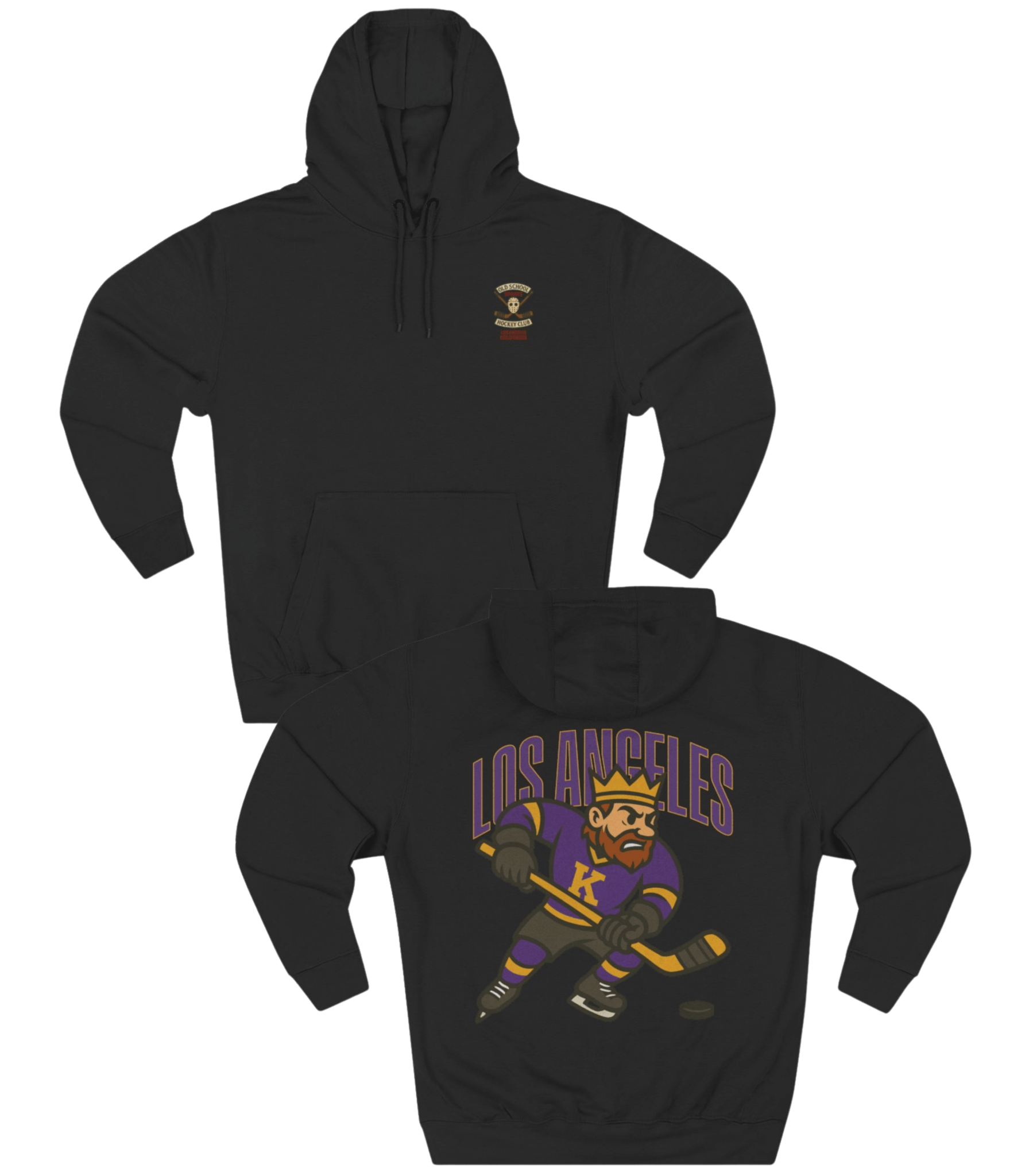 Los Angeles Hockey v1 Hoodie - Old Time Sports