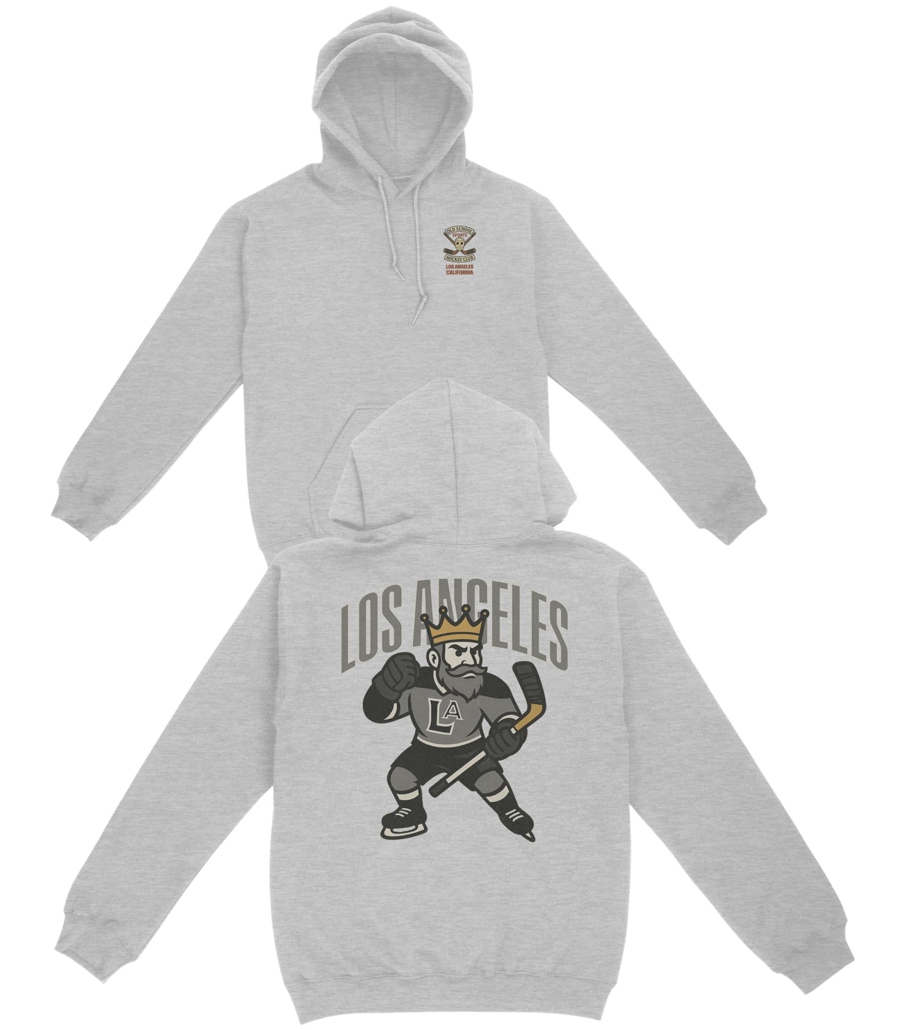 Los Angeles Hockey v2 Basic Hoodie