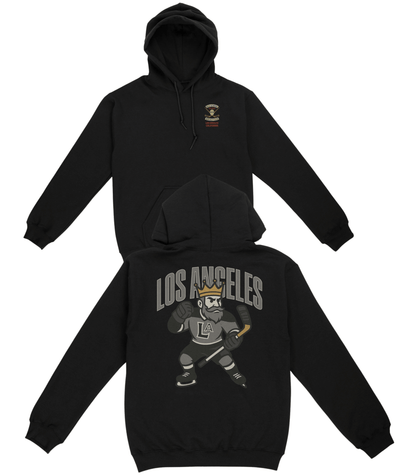 Los Angeles Hockey v2 Basic Hoodie - Old Time Sports