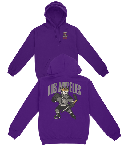 Los Angeles Hockey v2 Basic Hoodie - Old Time Sports