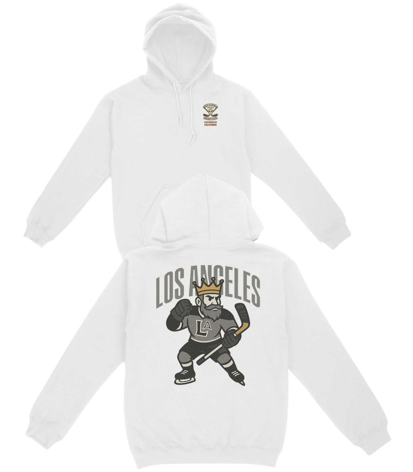 Los Angeles Hockey v2 Basic Hoodie