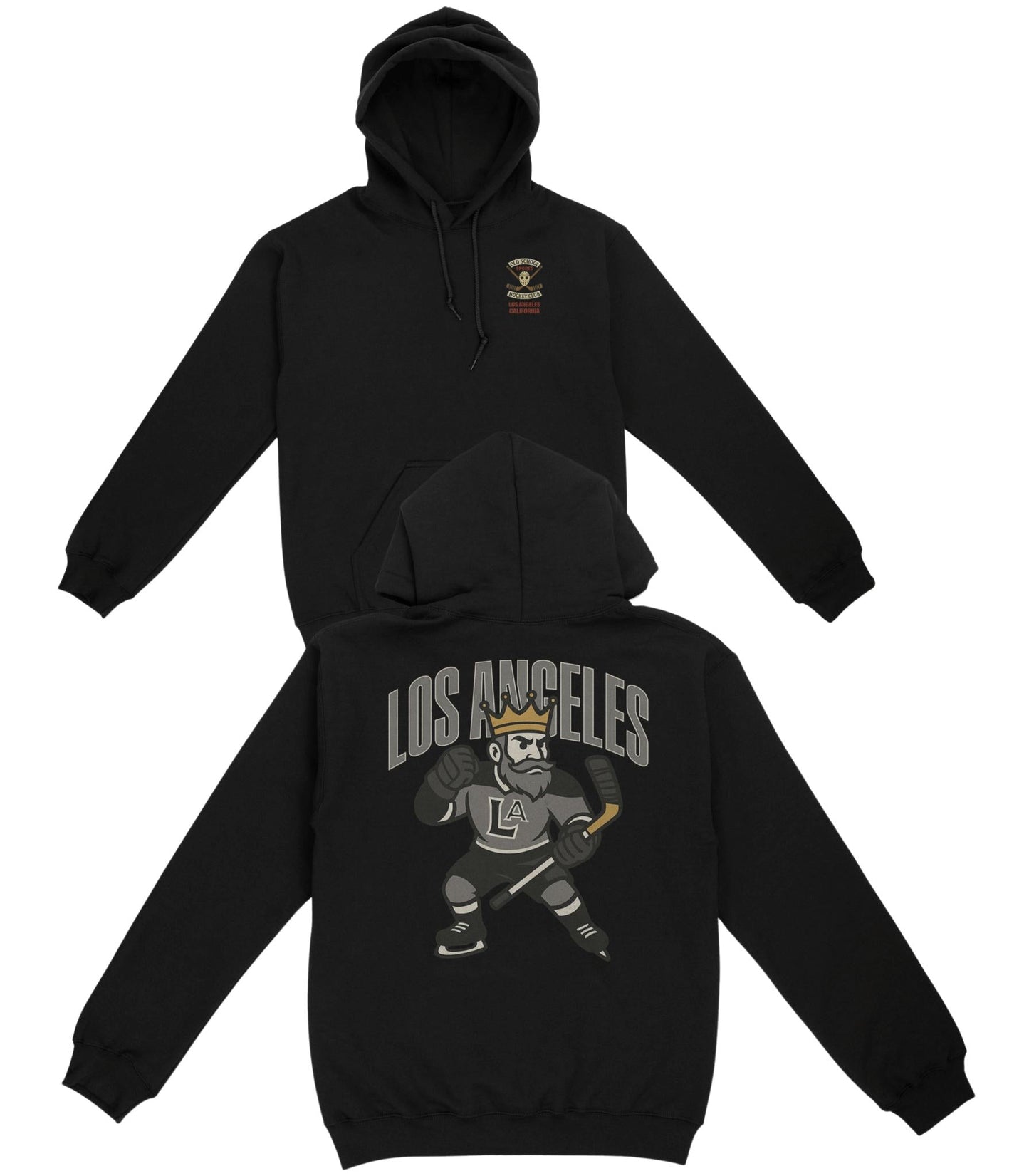 Los Angeles Hockey v2 Basic Hoodie