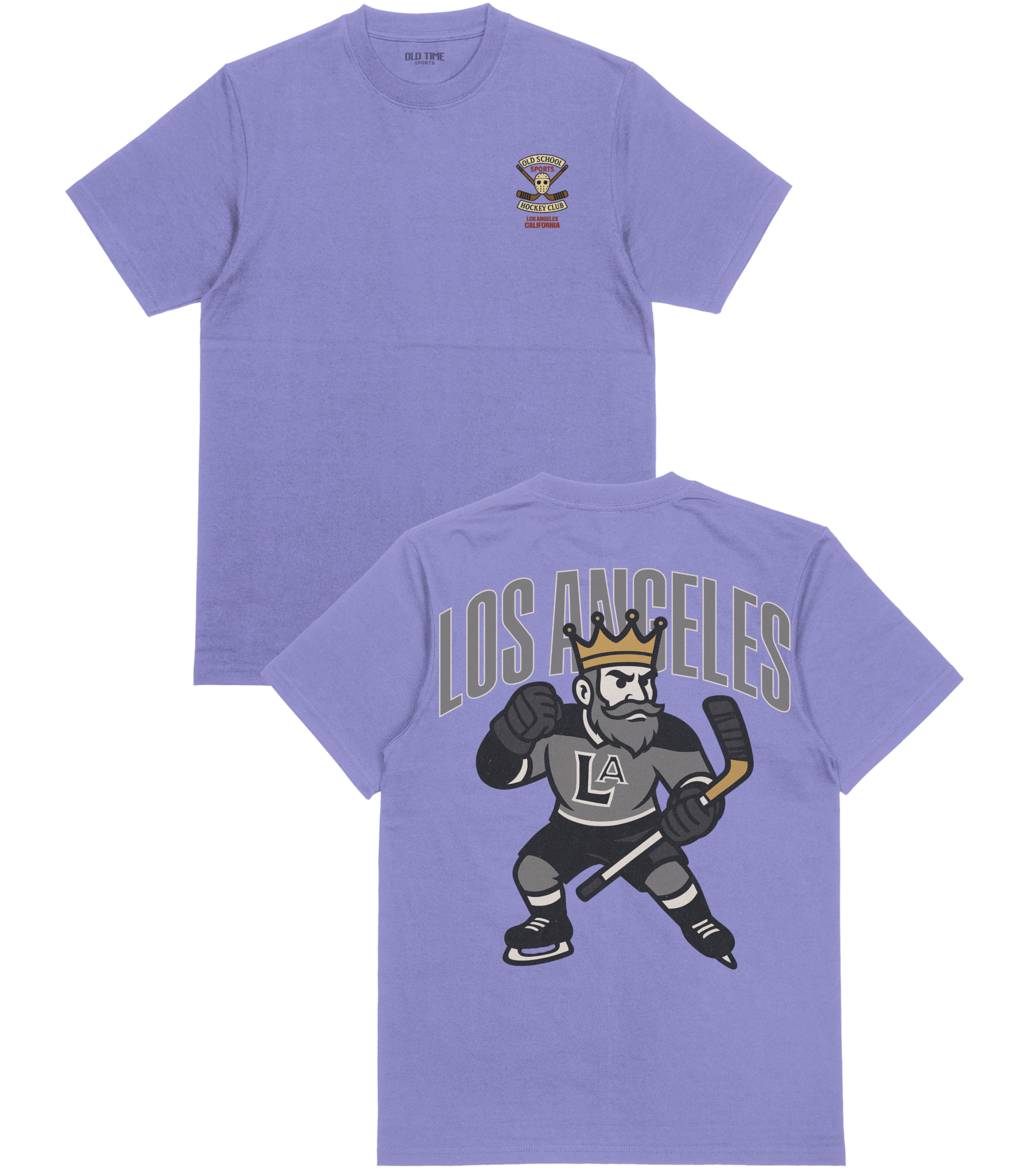 Los Angeles Hockey v2 T-Shirt - Old Time Sports