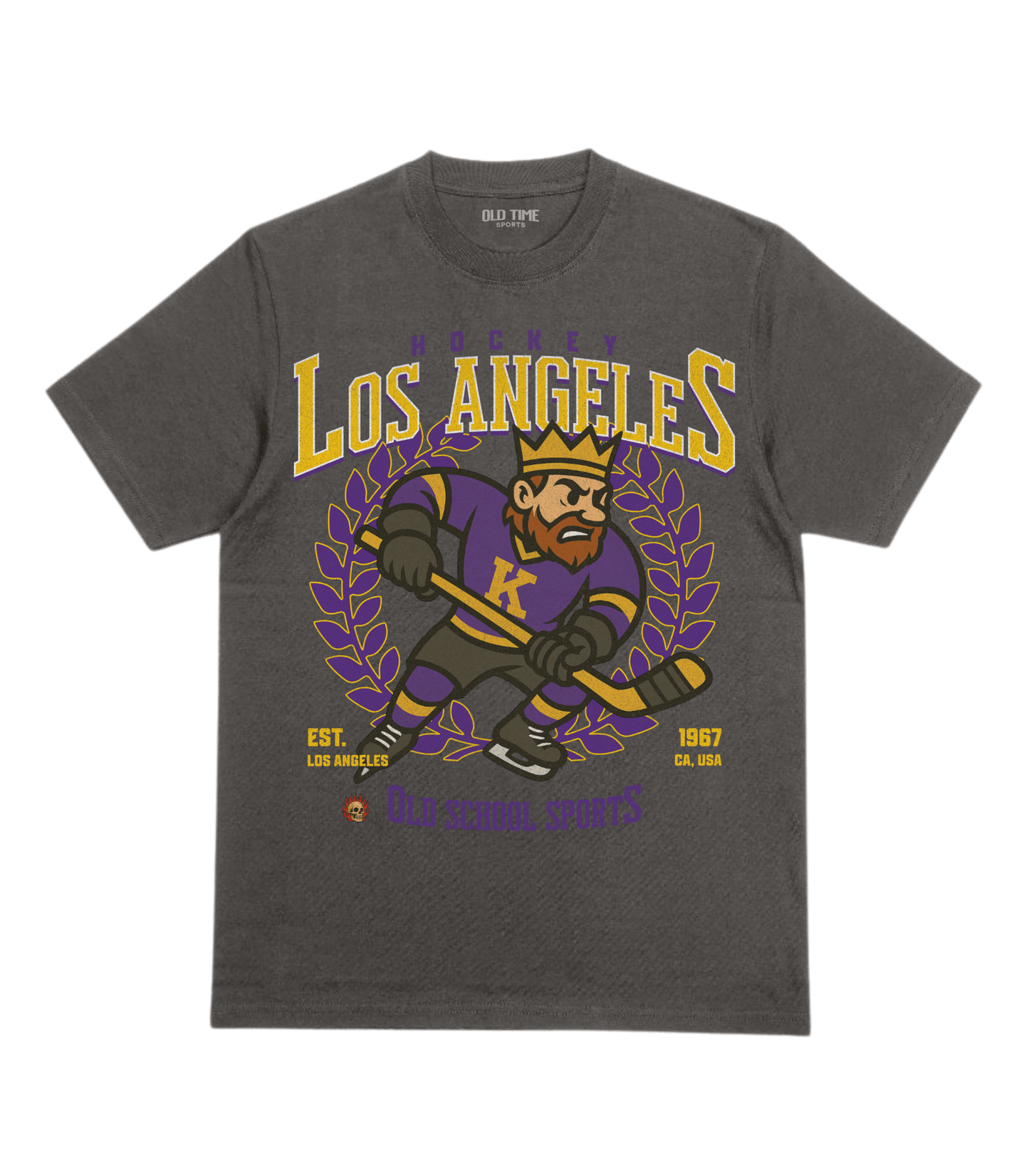 Los Angeles Hockey v3 T-Shirt - Old Time Sports